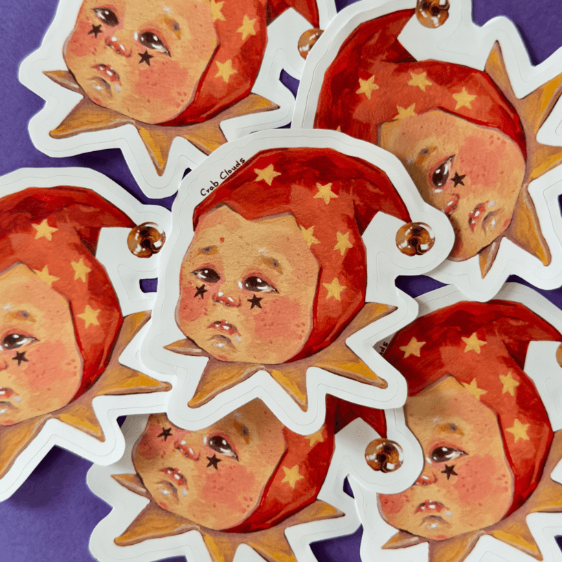 Elise Baby Clown – Sticker