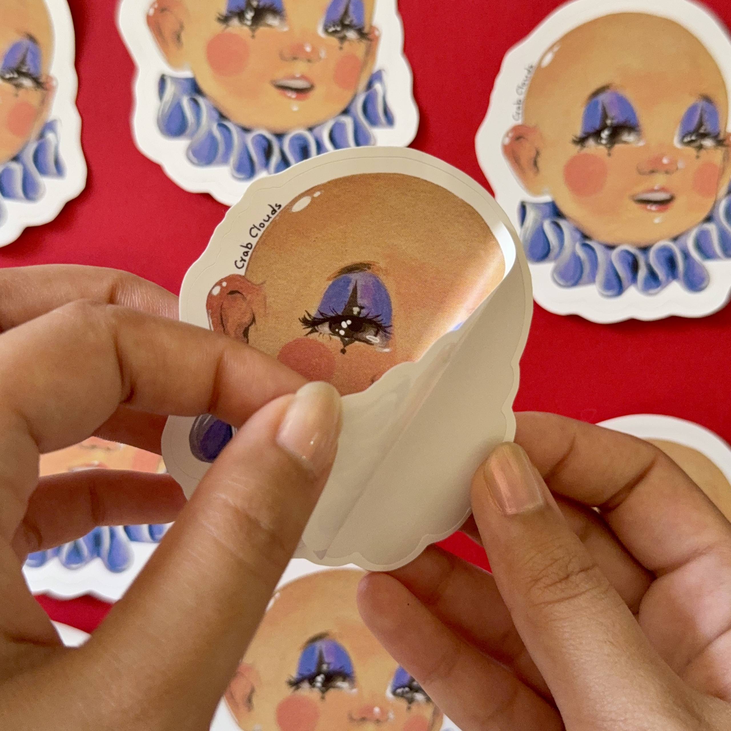 Ophelia Baby clown - Sticker - Image 3