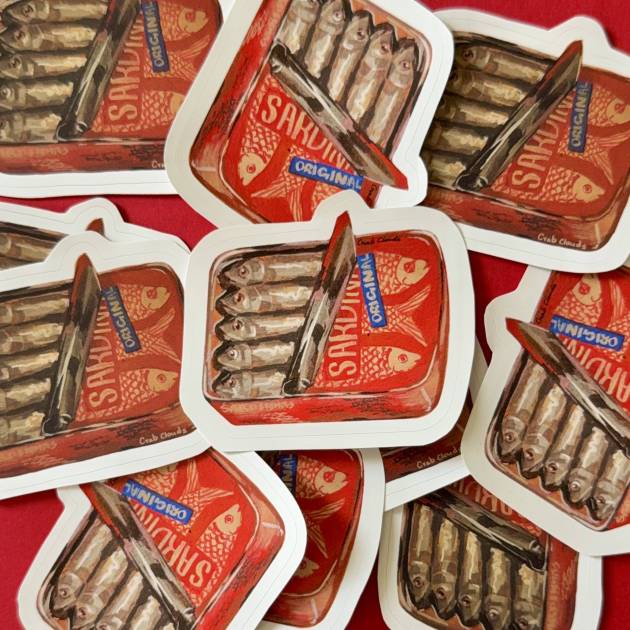 Sardines sticker