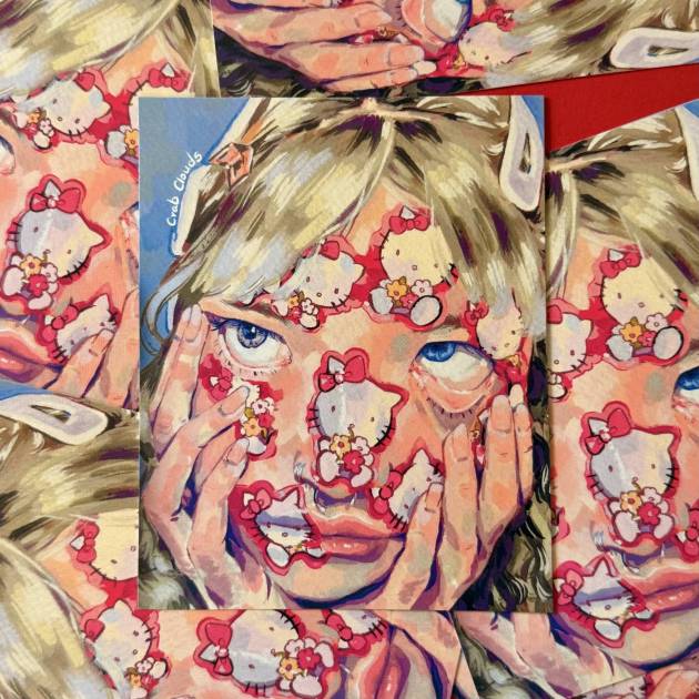 ‘TATTOOED’ Post card