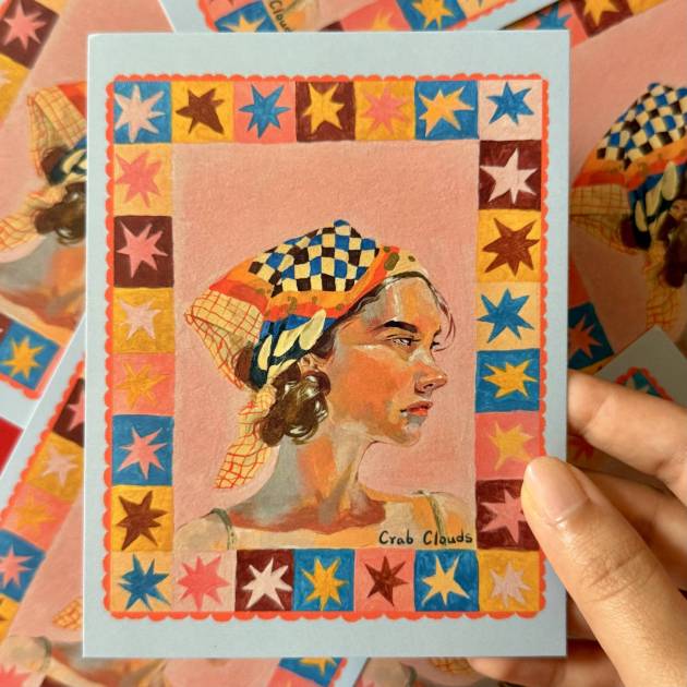 ‘SUMMER’ Postcard